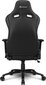 Spēļu krēsls Sharkoon Elbrus 3, melns/pelēks cena un informācija | Biroja krēsli | 220.lv