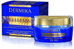 Крем-маска для лица для зрелой кожи Dermika Neocollagen, 50 мл цена и информация | Кремы для лица | 220.lv