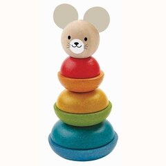 Piramīda PlanToys "Stacking Ring" cena un informācija | Plan Toys Rotaļlietas, bērnu preces | 220.lv