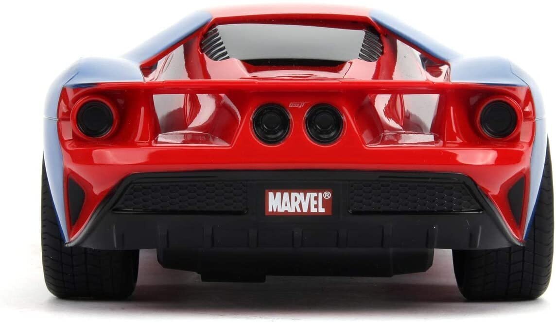 Radiovadāms automodelis Marvel RC Spiderman 2017 Ford GT 1:16 цена и информация | Rotaļlietas zēniem | 220.lv