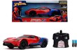 Radiovadāms automodelis Marvel RC Spiderman 2017 Ford GT 1:16 cena un informācija | Rotaļlietas zēniem | 220.lv