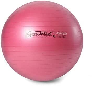 Vingrošanas bumba Original Pezzi Gymnastik Ball Maxafe 75 cm, sarkana цена и информация | Vingrošanas bumbas | 220.lv