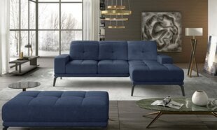 Stūra dīvāns NORE Torrense, tumši zils цена и информация | Угловые диваны | 220.lv