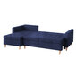 Universāls stūra dīvāns Selsey Kopenhaga, zils/brūns cena un informācija | Stūra dīvāni | 220.lv