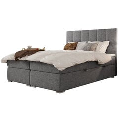 Кровать Selsey Erlar 180x200 см, серая цена и информация | Кровати | 220.lv