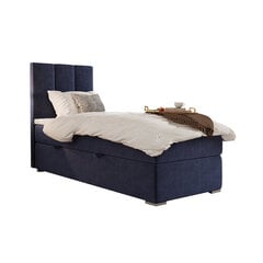 Кровать Selsey Erlar 90x200 см, темно-синяя цена и информация | Кровати | 220.lv