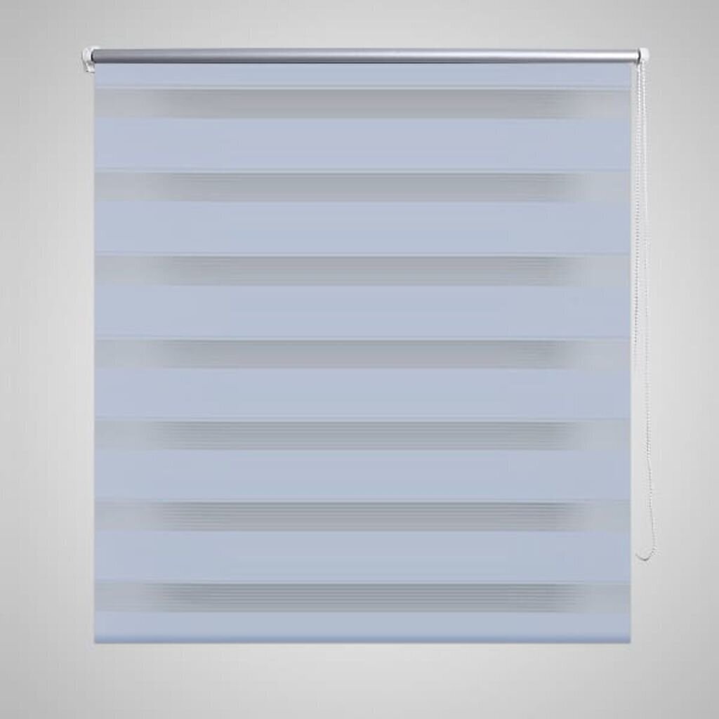Rullo žalūzijas Zebra, 120 x 230 cm, baltas cena un informācija | Rullo žalūzijas | 220.lv