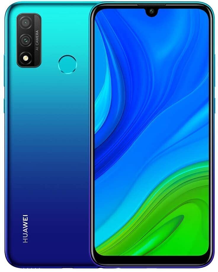 Huawei P Smart (2020), 128GB, Dual SIM, Aurora Blue cena un informācija | Mobilie telefoni | 220.lv