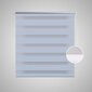 Rullo žalūzijas Zebra, 70 x 120 cm, baltas cena un informācija | Rullo žalūzijas | 220.lv