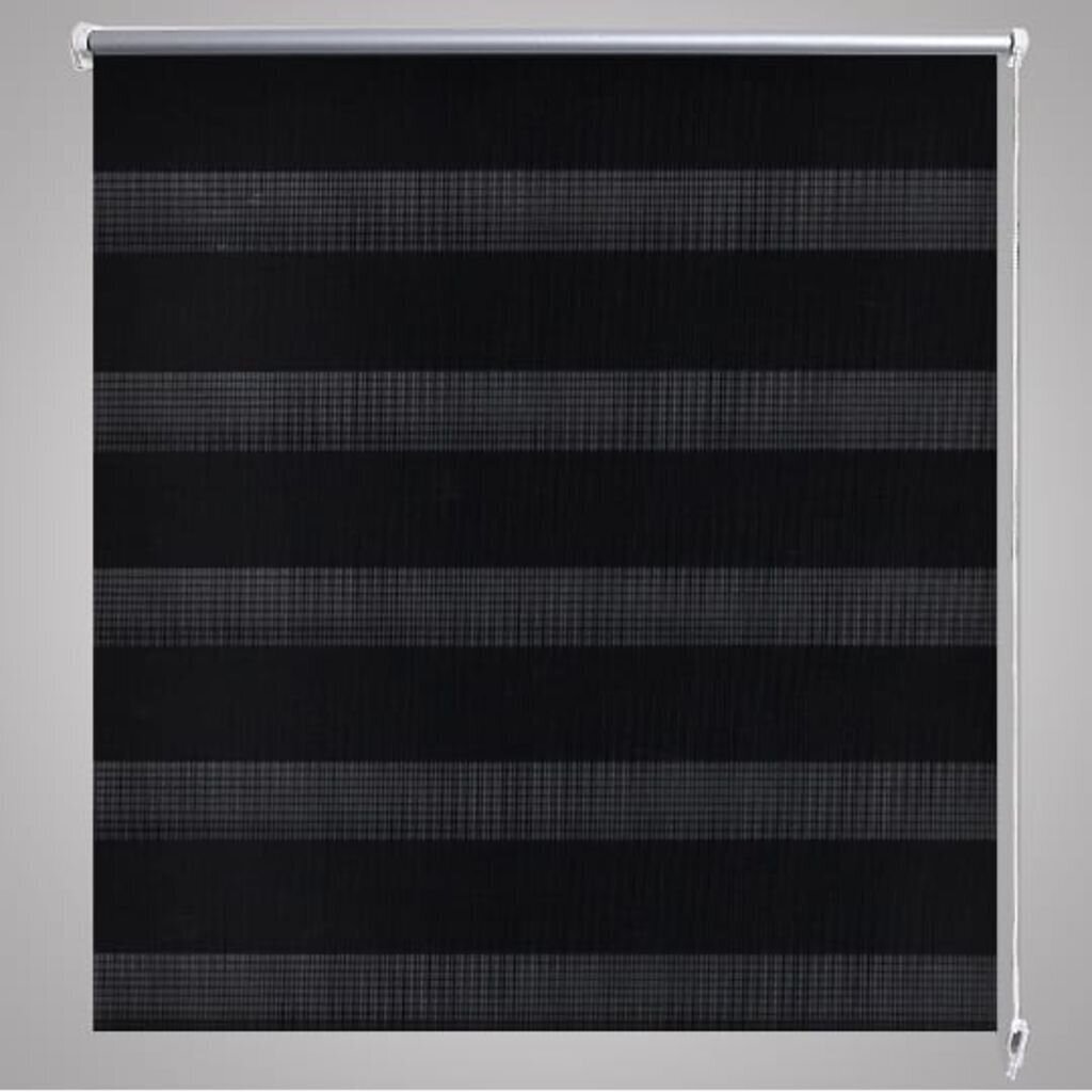 Rullo žalūzijas Zebra, 70 x 120 cm, melnas цена и информация | Rullo žalūzijas | 220.lv