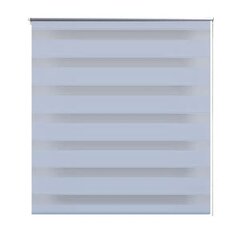Rullo žalūzijas Zebra, 80 x 175 cm, baltas цена и информация | Рулонные шторы | 220.lv
