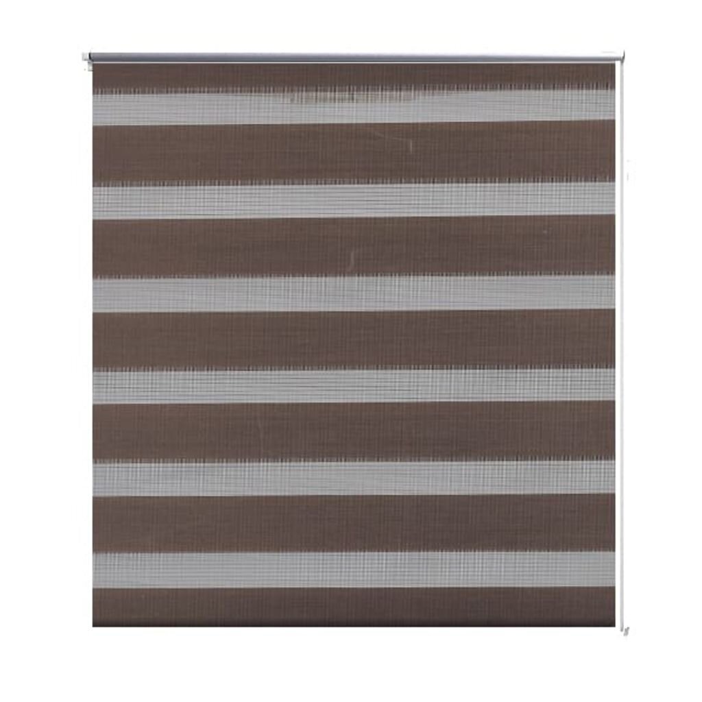 Rullo žalūzijas Zebra, 100 x 175 cm, kafijas krāsas цена и информация | Rullo žalūzijas | 220.lv