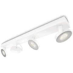 LED lampa Philips myLiving Clockwork 4x4,5 W, balta, 531743116 цена и информация | Потолочные светильники | 220.lv