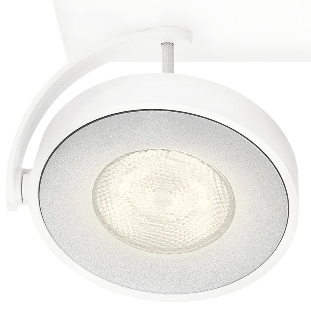 LED lampa Philips myLiving Clockwork 4x4,5 W, balta, 531743116 cena un informācija | Griestu lampas | 220.lv