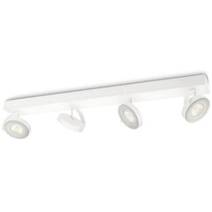 LED светильник Philips myLiving Clockwork 4x4,5 Вт, белый, 531743116 цена и информация | Потолочные светильники | 220.lv