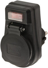 Adapteris EDS 10 IP44 16A ar slēdzi cena un informācija | Elektrības slēdži, rozetes | 220.lv