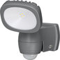 Prožektors LED Light LUFOS 200 ar akumulatoru un sensoru cena un informācija | Āra apgaismojums | 220.lv