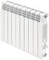 Alumīnija radiators Pol3 350x14 / 98 х 432 х 1120mm cena un informācija | Apkures radiatori | 220.lv