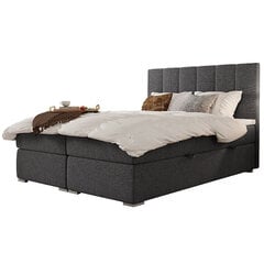 Кровать Selsey Erlar 180x200 см, темно-серая цена и информация | Кровати | 220.lv