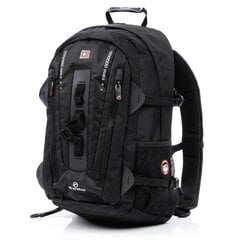 Tūristu mugursoma Swissbags Verbier 36 L, melns цена и информация | Туристические, походные рюкзаки | 220.lv