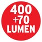 Pārnēsājamā lampa SANSA LED 400A, 400lm, 6000K cena un informācija | Lukturi | 220.lv