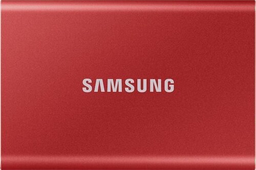 Samsung SSD T7 1TБ, Красный (MU-PC1T0R/WW) цена и информация | Жёсткие диски | 220.lv