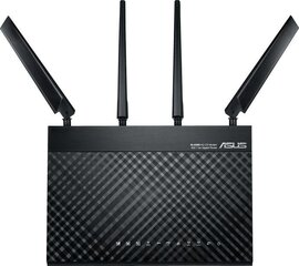 Asus AC1900 Dual Band LTE Router 4G-AC68U 802.11ac, 10 цена и информация | Маршрутизаторы (роутеры) | 220.lv