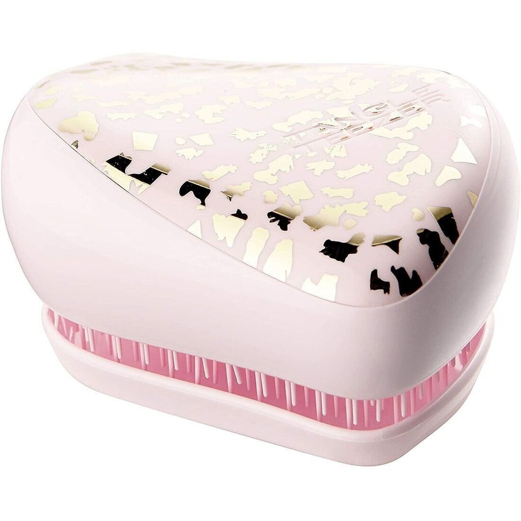 Matu suka Tangle Teezer Compact Styler Gold Leaf Pink 1 gab. cena un informācija | Matu sukas, ķemmes, šķēres | 220.lv