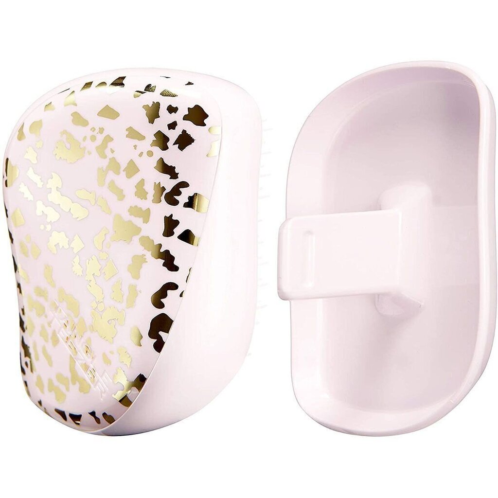 Matu suka Tangle Teezer Compact Styler Gold Leaf Pink 1 gab. cena un informācija | Matu sukas, ķemmes, šķēres | 220.lv