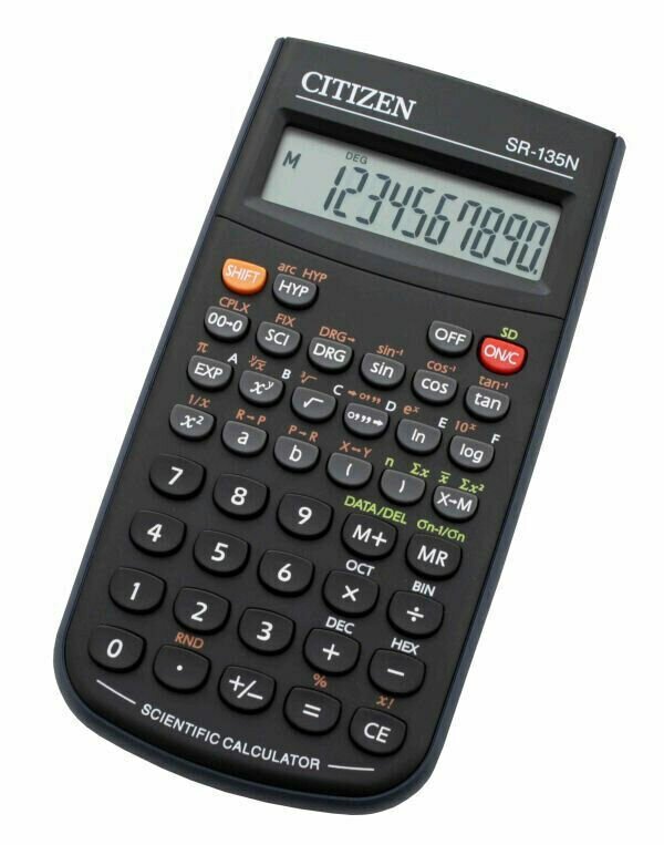 Kalkulators Citizen SR135N cena un informācija | Kancelejas preces | 220.lv