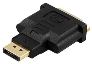 Deltaco DP-DVI, DisplayPort, DVI-D цена и информация | Кабели и провода | 220.lv