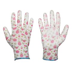 Защитные перчатки Bradas PURE PRETTY полиуретан (размер 6) цена и информация | Рабочие перчатки | 220.lv