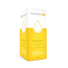 Органическое эфирное масло Lanaform «Лимон», 10 мл цена и информация | Аксессуары для вентиляционного оборудования | 220.lv