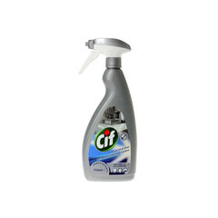 Чистящее средство для твердых поверхностей CIF PROFESSIONAL Stainless Steel & Glass Cleaner, 0.75 л цена и информация | Чистящие средства | 220.lv