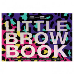 BYS Uzacu komplekts Little Brow Book cena un informācija | Uzacu krāsas, zīmuļi | 220.lv