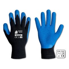 Перчатки защитные HUZAR WINTER латекс Bradas (размер 9) цена и информация | Рабочие перчатки | 220.lv