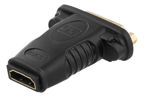 Deltaco HDMI-10A, HDMI/DVI-D cena un informācija | Adapteri un USB centrmezgli | 220.lv