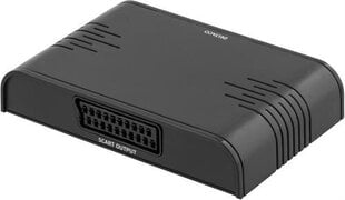 Deltaco HDMI-SCArt2, HDMI/SCART cena un informācija | Adapteri un USB centrmezgli | 220.lv