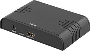 Deltaco HDMI-SCART2, HDMI, SCART cena un informācija | Adapteri un USB centrmezgli | 220.lv