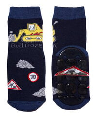 Не скользящие детские носки для ползанья «Бульдозер» цена и информация | Колготки, носочки для новорожденных | 220.lv