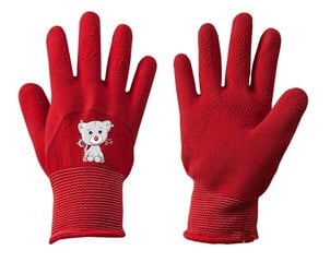 Перчатки детские защитные KITTY латекс Bradas (размер 6) цена и информация | Рабочие перчатки | 220.lv