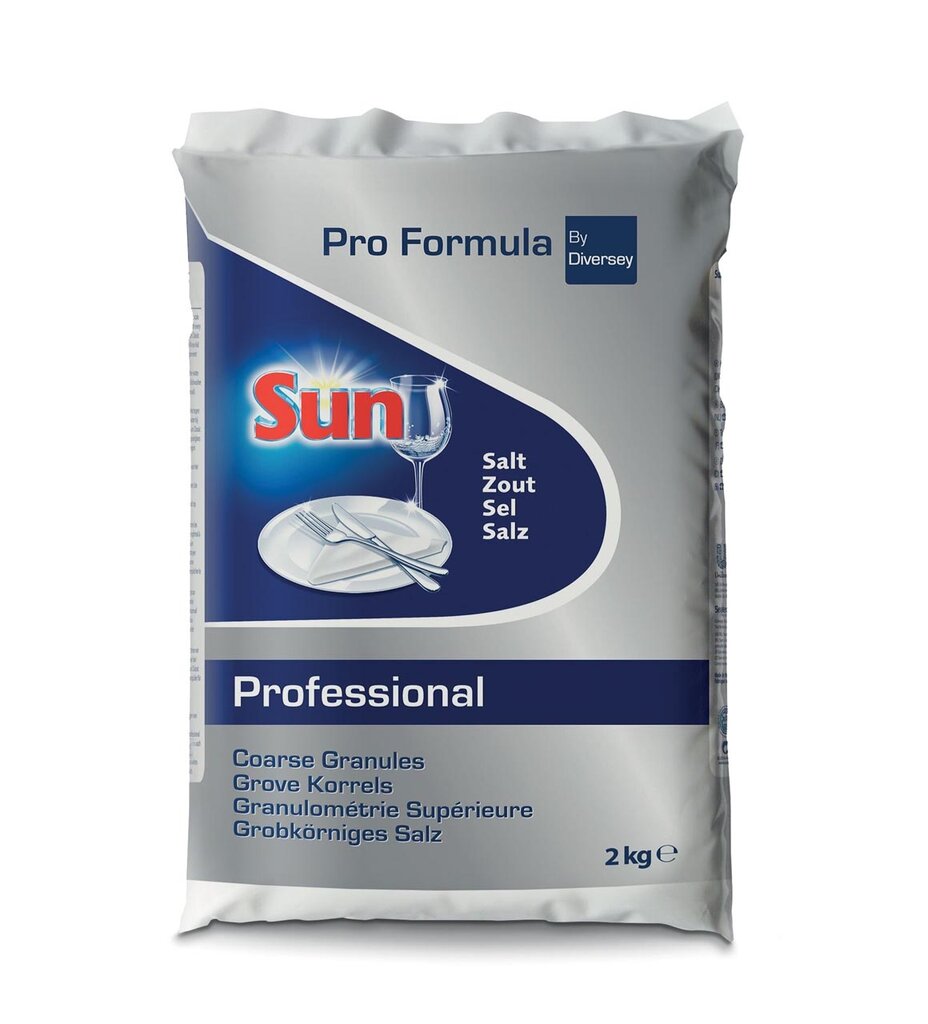 Sāls trauku mazgāšanai SUN PROFESSIONAL 2kg cena un informācija | Trauku mazgāšanas līdzekļi | 220.lv