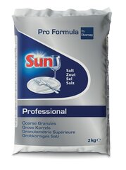 Соль для посудомоечных машин SUN PROFESSIONAL, 2 кг цена и информация | Средства для мытья посуды | 220.lv