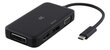 Deltaco USBC-MULTI, USB-C, HDMI, DisplayPort, DVI, VGA цена и информация | Kabeļi un vadi | 220.lv