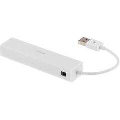 Deltaco USB2-LAN3, USB 2.0, USB Hub cena un informācija | Adapteri un USB centrmezgli | 220.lv