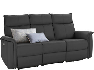 Трехместный диван-реклайнер Notio Living Zola, серый цена и информация | Диваны | 220.lv