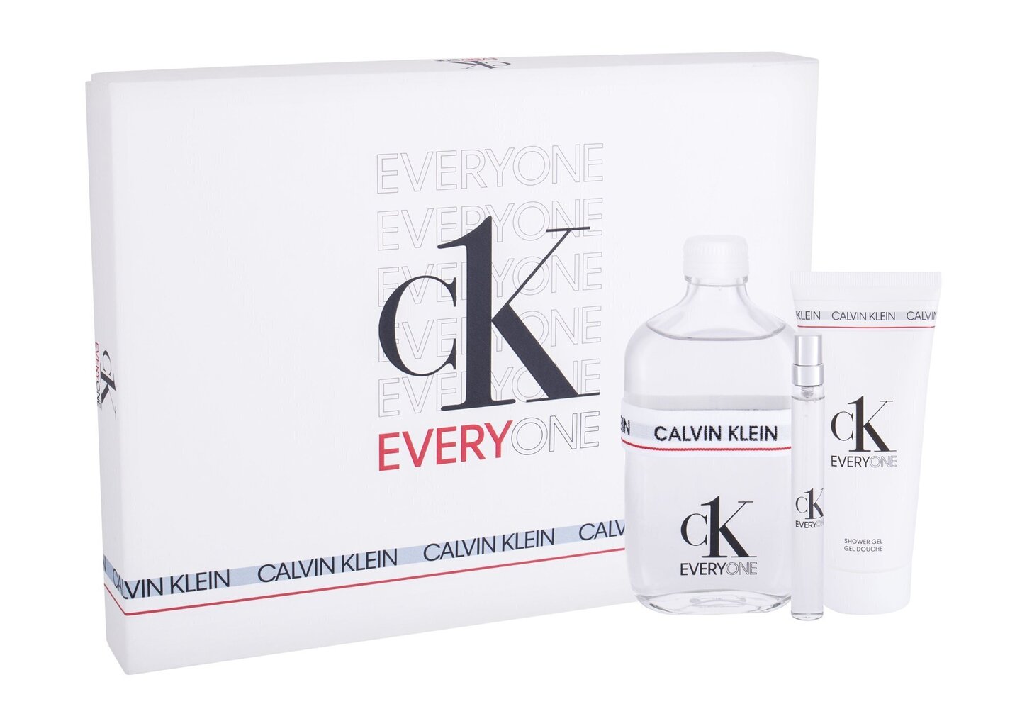 Komplekts Calvin Klein Everyone: tualetes ūdens EDT sievietēm/vīriešiem 200 ml + 10 ml + dušas želeja 100 ml цена и информация | Sieviešu smaržas | 220.lv