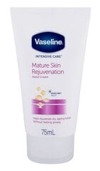 Восстанавливающий крем для рук Vaseline Mature Skin Rejuvenation 75 мл цена и информация | Vaseline Духи, косметика | 220.lv