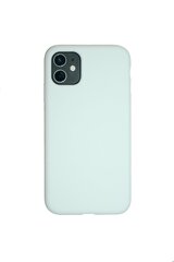 Silikona vāciņš iPhone 11 SOUNDBERRY, krāsa - SNIEGA BALTS (SNOW WHITE) cena un informācija | Telefonu vāciņi, maciņi | 220.lv