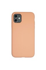 Silikona vāciņš iPhone 11 SOUNDBERRY, krāsa - LASIS (SALMON) cena un informācija | Telefonu vāciņi, maciņi | 220.lv